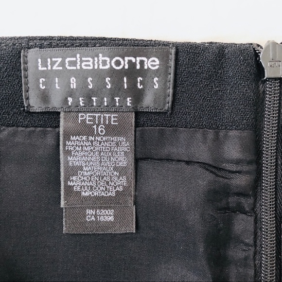 Liz Claiborne pencil skirt 16P - Picture 5 of 5